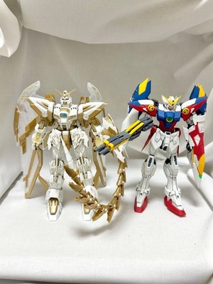 Assembled Mg 1/100 Gundam Epyon Ew Clear White Wing Proto Zero Japan