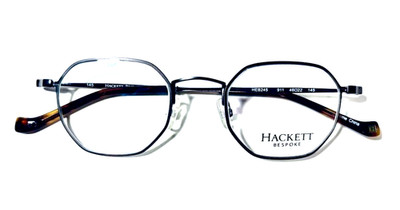 HACKETT BESPOKE HEB245 911 GRAY HAVANA NEW AUTHENTIC EYEGLASSES FRAMES 46-22-145