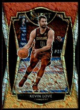 2020-21 Panini Select Red, White, Orange Shimmer Kevin Love Cleveland Cavaliers