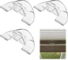 3 Pack Cordless Honeycomb Shade Lift Handles for Graber Bali Springs and DEZ Sha
