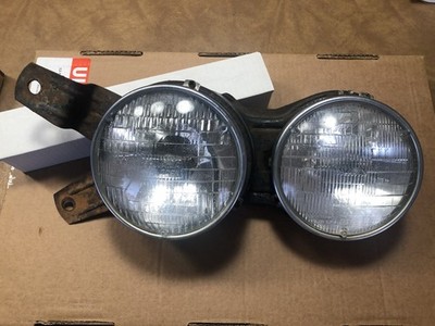 BMW E9 Coupe E3 Driver's Headlight Lamp  W/Rings 1968-1976 OEM 63 12 1 360 181