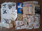 Huge Job Lot of GB stamps, 3 x albums, 120+ leaves, Machins & FDC's weighing 7kg