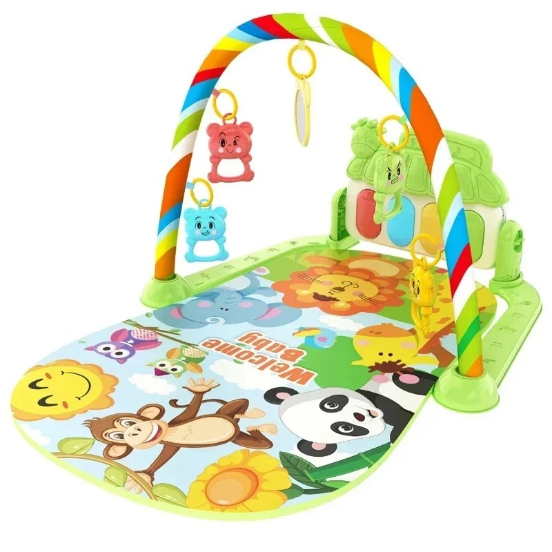 GYM PLAY MAT BABY NEWBORN KID 3 IN1 FITNESS MUSIC LAY FUN PIANO MUSIC KID GIFT
Opens in a new window