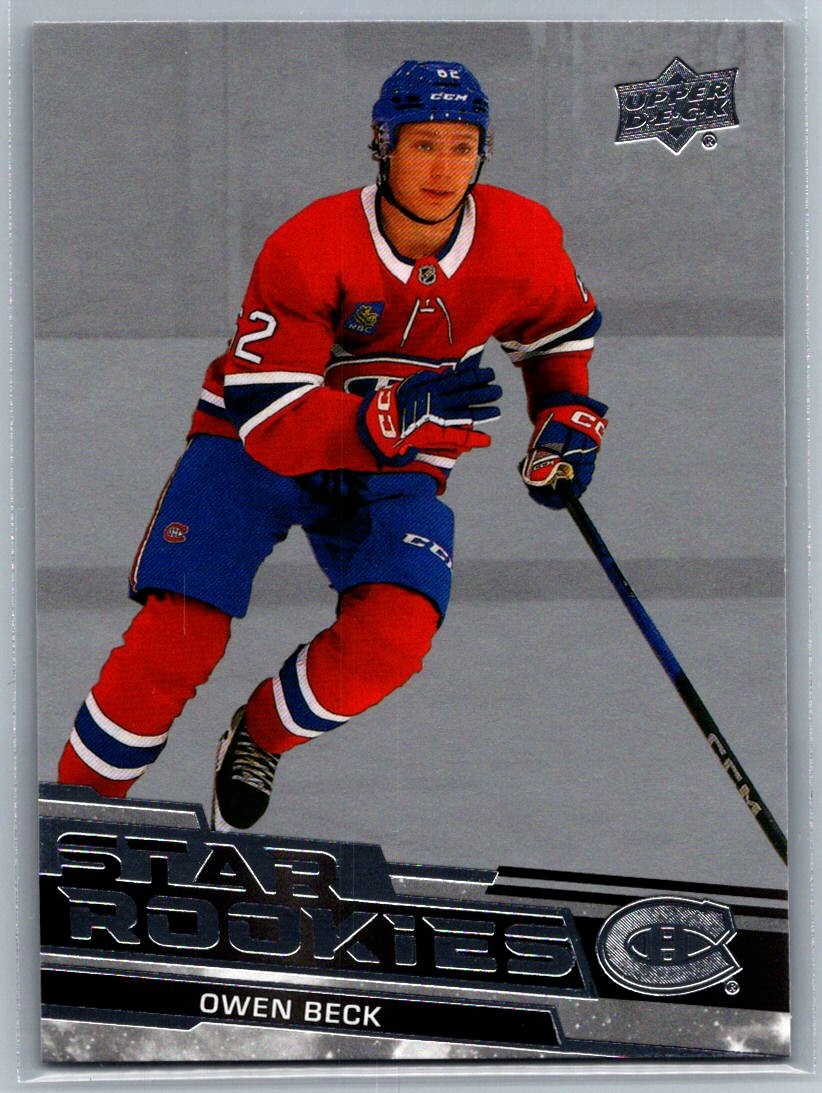 2023-24 Upper Deck NHL Star Rookies Box Set #9 Owen Beck