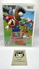 Mario Super Sluggers (Nintendo Wii, 2008) CIB TESTED AND WORKING GREAT CONDITION