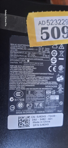 Dell PA1900-28D Netzteil Ladegerät 19,4V -4,62Amp 65 Watt Laptop Charger (509)