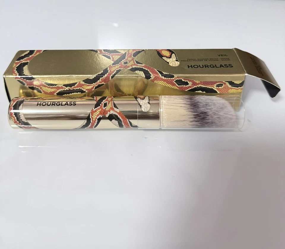 New In Box Hourglass Veil Travel Powder Brush Snake~Limited Edition~ - Image 2 of 2