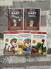 Lot Of 5 Baby Genius HBO Classical Baby DVD Dance, Music, 4 Seasons, Mozart