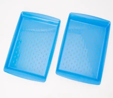Prepology 2-Pack Non-Slip Serving Trays