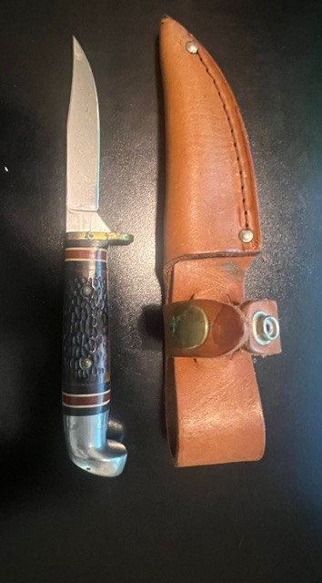 Western 628 Sheath Knife. perfect knife with 3" blade