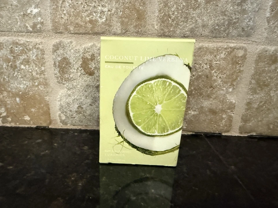 NUEVO EN CAJA Bath & Body Works Coconut Lime Verbena Eau de Toilette EDT Spray 1.7 OZ RARO Foto 2 de 3