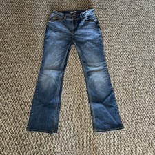 Ladies Wrangler Retro Mae Boot Cut Jeans With Stretch Mid Rise NWOT 9/10x32