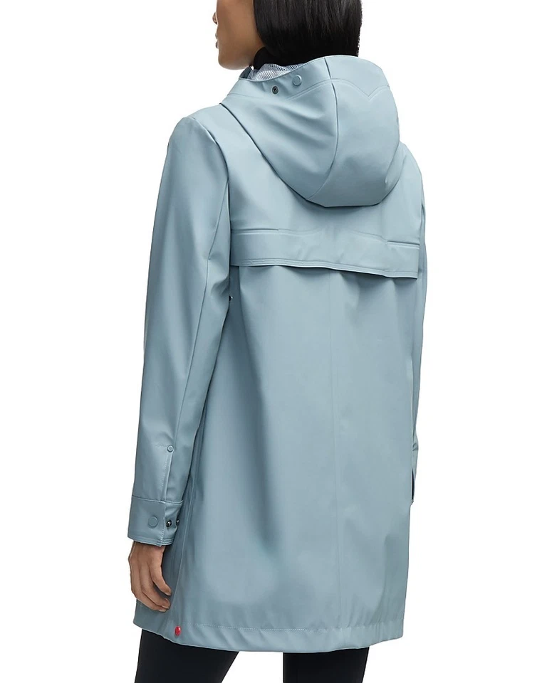 Hunter L112609 暴雪蓝色修道院短橡胶雨衣 L 码 — 第 2/4 张图片