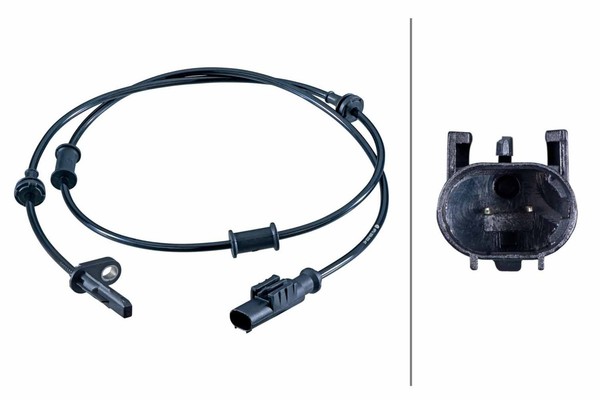 Hella ABS Sensor Raddrehzahl 6PU 358 252-451 FüR Opel Movano U9 Bluehdi 120 140-image