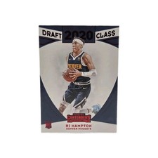 2020-21 Panini Contenders - 2020 Draft Class Contenders R.J. Hampton #28 Red