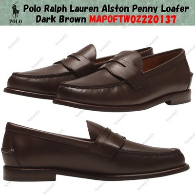 Polo Ralph Lauren Alston Penny Loafer Dark Brown MAPOFTW0Z220137 Men's Size