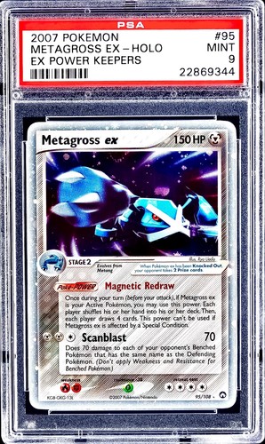 Metagross ex graded PSA 9 for sale on eBay