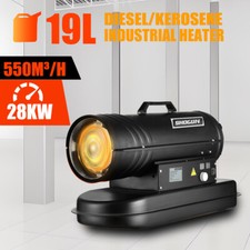 28KW Industrial Fan Heater Diesel Kerosene Forced Warm Air for Workshop Heater