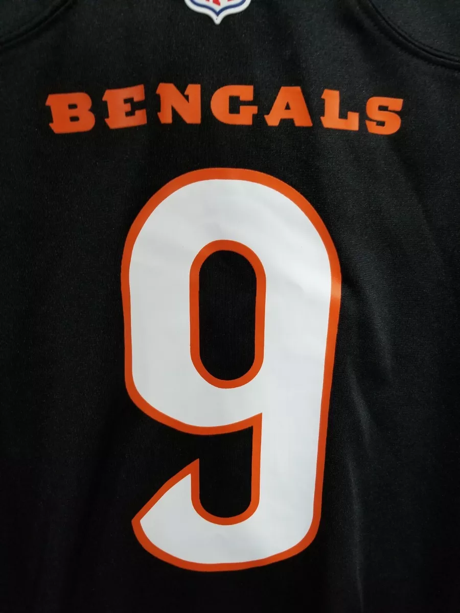 Men's Nike Joe Burrow Black Cincinnati Bengals Game Jersey