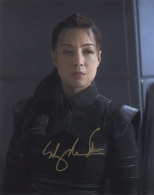 MING-NA WEN - Star Wars - Book Of Boba Fett GENUINE SIGNED AUTOGRAPH