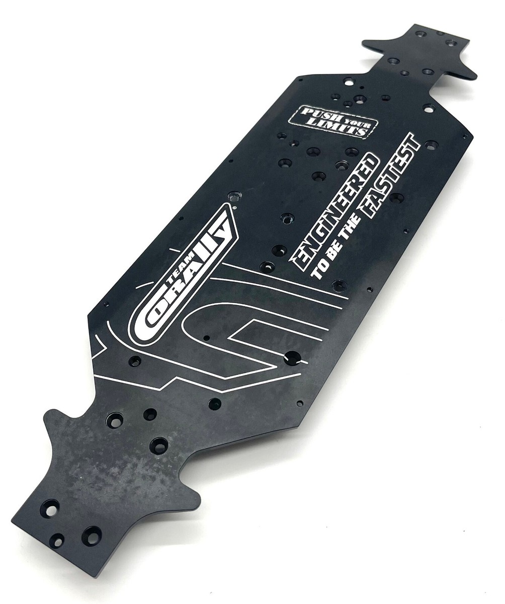 Team Corally SPARK XB6 - CHASSIS (black aluminum truggy long