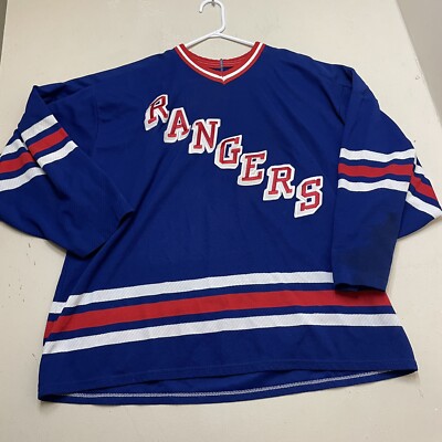 NHL 90s CCM New York 古着 ホッケーシャツ Vintage Eric Hockey
