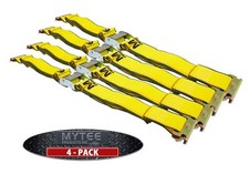 4 Pack E Track Cam Buckle Strap W Spring E Fitting 2 X 12