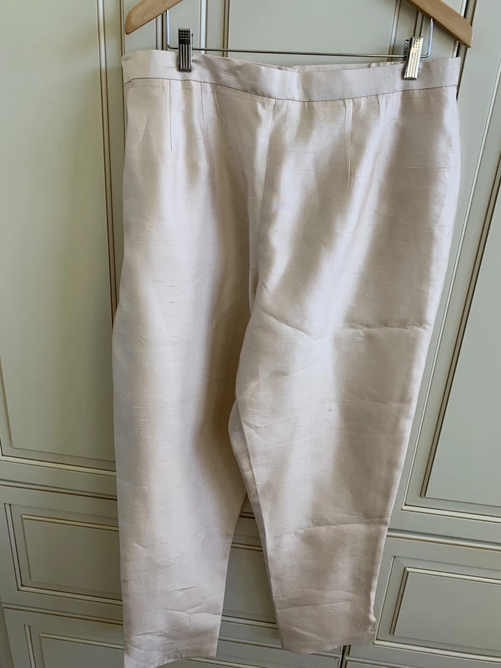 Victor Costa 14W 16W plus 3 piezas Conjunto Formal Pantalones Chaqueta Bordada Concha Nuevo con Etiquetas Foto 4 de 4