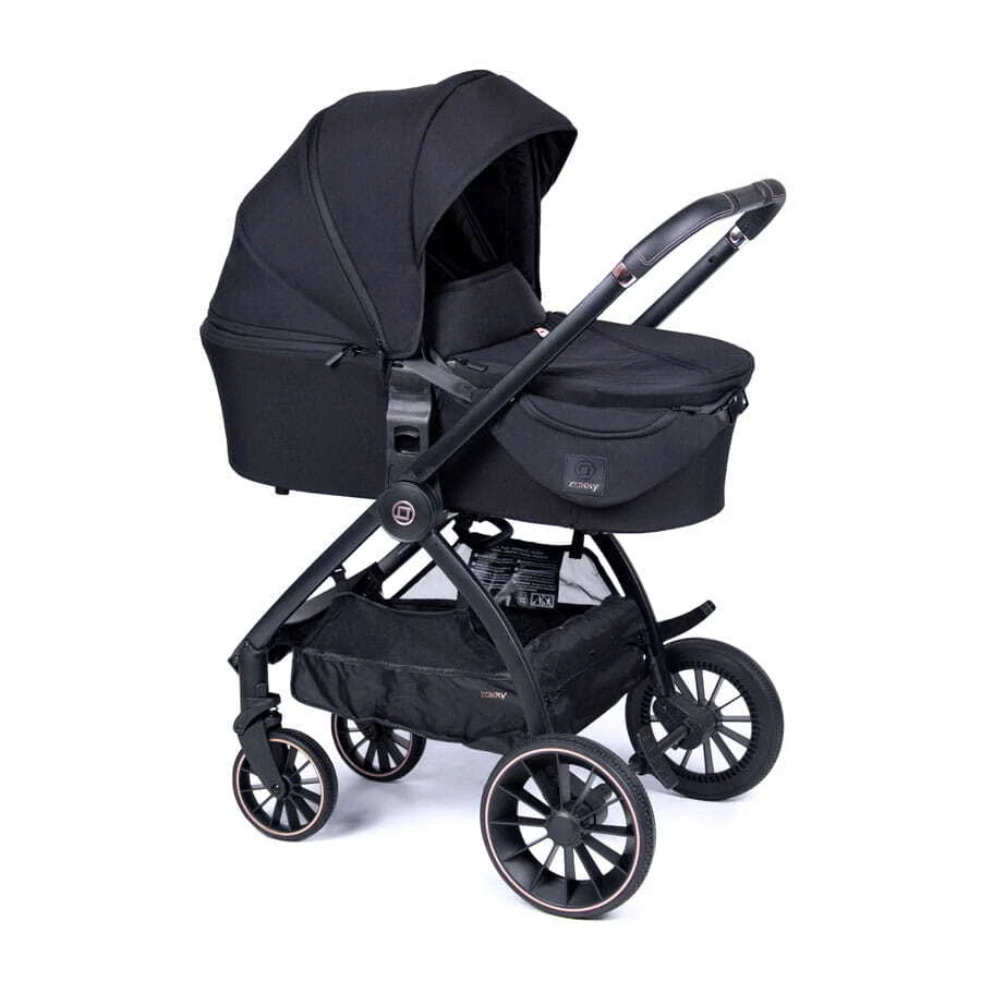 PRAM BY COLETTO ZOKKY NUVO 2in1 BLACK COLETTO