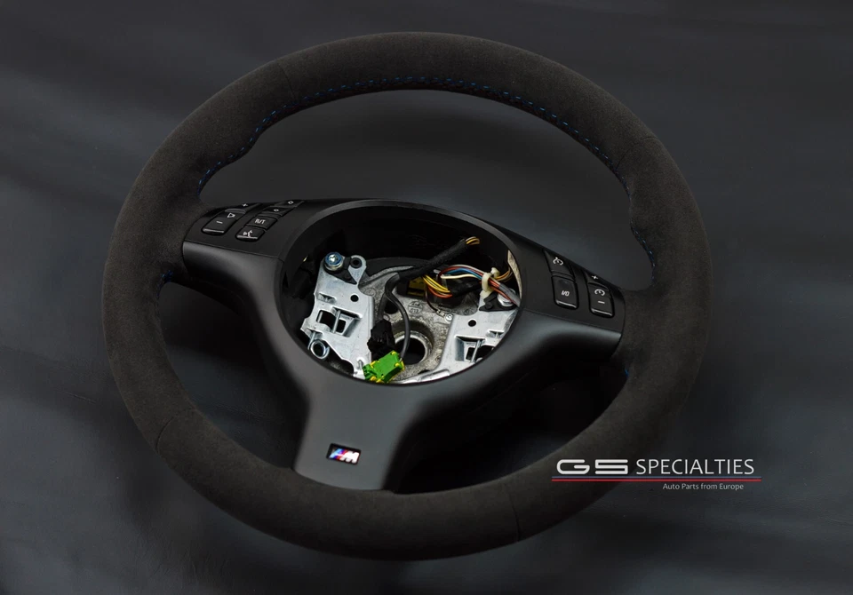 Volante BMW E39 M5 E46 M3 Technic NEGRO ALCANTARA Foto 2 de 4