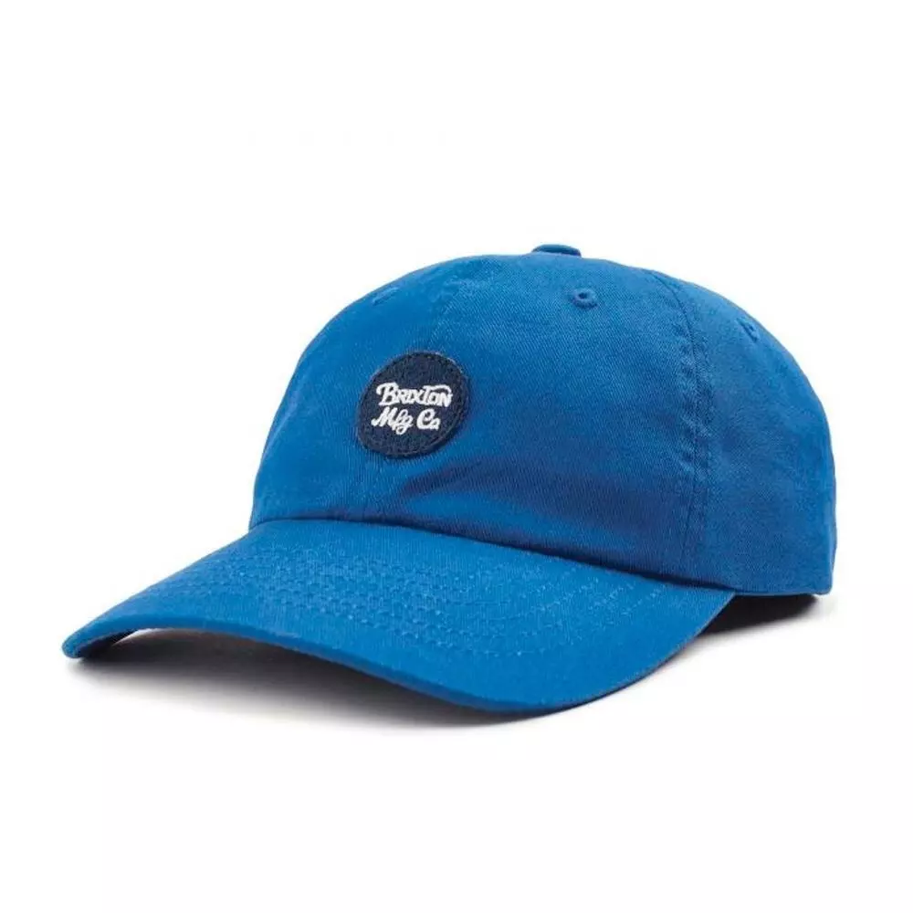 Genuine Brixton Wheeler Cap Monaco Blue
