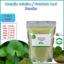 Dried Pennywort (Gotukola) / Centella asiatica 100% Organic Natural Leaf Powder