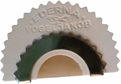 5 Vogelstimme original Ederna weiss Nachtigall Imitator Piepmatz Flöte Plättchen