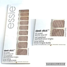 Essie Sleek Stick UV Cured Nail Applique Strips 18ct CROC’N CHIC