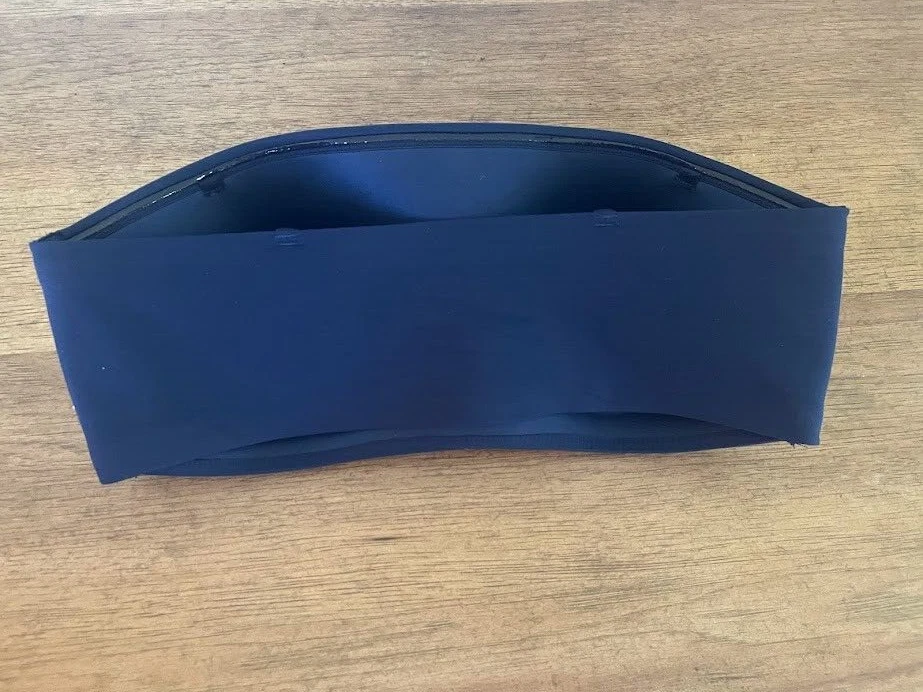 Sujetador de salón Victoria's Secret azul marino X-LARGE XL Love Cloud inalámbrico sin tirantes Foto 2 de 2