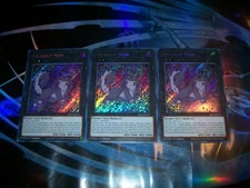 3x Epurrely Noir 1st Edition Secret Rare RA04-EN064 Yu-Gi-Oh!