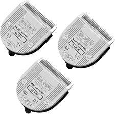 3PCS 5 in 1 Replacement Blades Compatible with Wahl Bravura Clipper Chromado，Cre