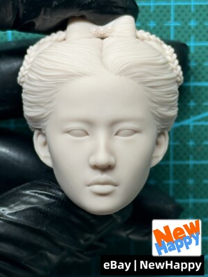 1/6 High Detail Unpainted 刘亦菲 Liu Yifei Head Sculpt for 12'' Action Figure