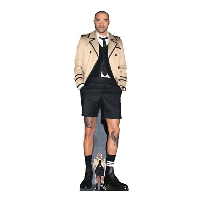Jesse Williams Shorts Lifesize Pappaufsteller 187cm x 57cm mit Kostenlosem Mini