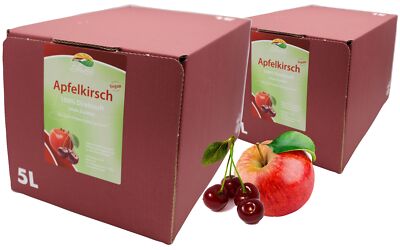 Bleichhof Apfel-Kirsch Direktsaft   100% Direktsaft (2x 5l Bag-in-Box)