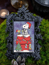 Snoopy and Woodstock Christmas Tree Ornament Festive Retro Nostalgic Peanuts