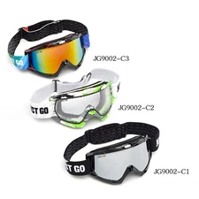 JUST GO Ski Goggles for Skiing Dual-Layer  Anti-Fog UV lens Snowboard Goggles