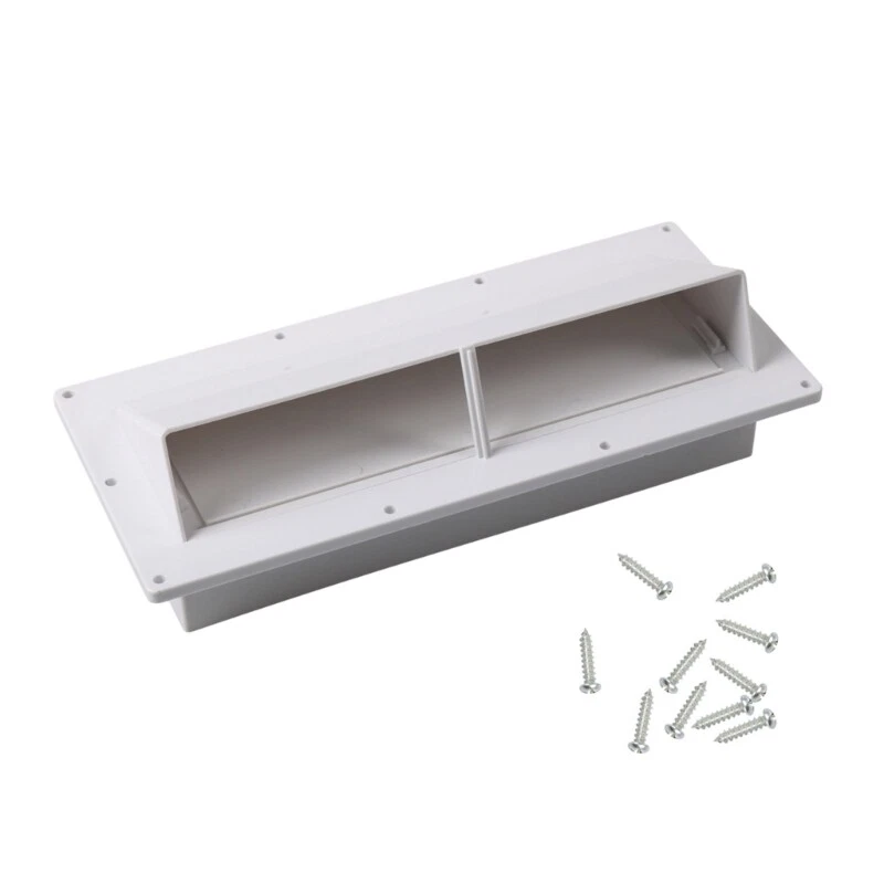 Exterior Wall Vent Cover RVs Stove Vent Sidewall Range Hood Cover Lockable Clip