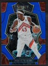 2022-23 Pascal Siakam Select Basketball Blue Premier Level Raptors #45
