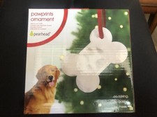 Paw Print Ornament Make Your Own  Christmas DIY Dog Puppy Print - Holiday NEW