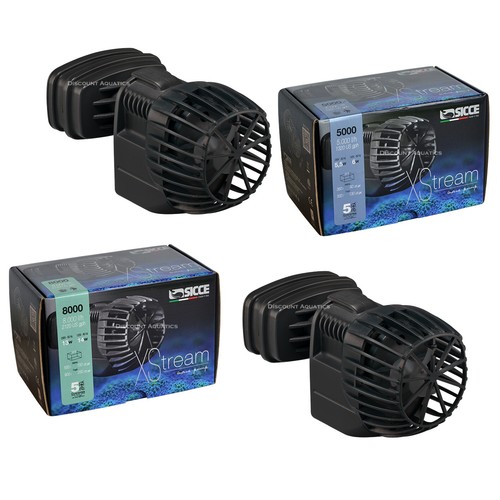 Sicce Xstream Pump Wave Maker Powerhead Marine Reef Aquarium 35008000