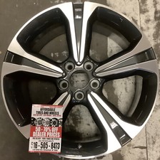 Acura RDX 2022 95338 aluminum OEM wheel rim 19 x 8 CNC Dark Bluish Charcoal