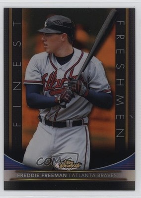 2011 Topps Finest Freshmen Orange Refractor Freddie Freeman #FFR1 Rookie RC k0q