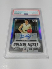 2021-22 CONTENDERS OPTIC COLLEGE TICKETS AUTO RC BLUE JOSH GIDDEY/49 PSA 10 POP2