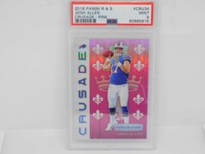 2018 Panini Crusade Pink S85 #CRU-34 Josh Allen RC Rookie Buffalo Bills PSA 9 